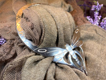Load image into Gallery viewer, Dragonfly Scarf Ring, Scotland Jewelry, Insect Jewelry, Nature Jewelry, Celtic Jewelry, Mom Gift, Wife Gift, Sister Gift, Friendship Gift