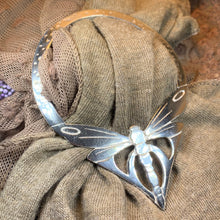 Load image into Gallery viewer, Dragonfly Scarf Ring, Scotland Jewelry, Insect Jewelry, Nature Jewelry, Celtic Jewelry, Mom Gift, Wife Gift, Sister Gift, Friendship Gift