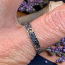 Load image into Gallery viewer, Minimalist Moon Ring, Celtic Jewelry, Celestial Jewelry, Goddess Jewelry, Moon Ring, Wiccan Jewelry, Anniversary Gift, Astronomy Jewelry