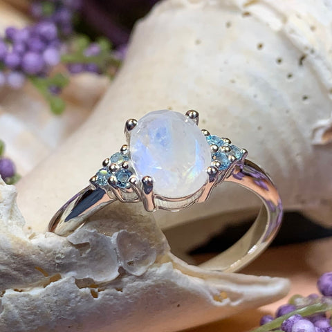 Load image into Gallery viewer, Chantel Moonstone Ring