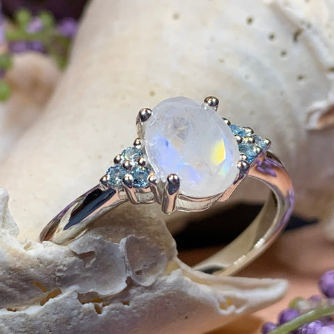 Load image into Gallery viewer, Chantel Moonstone Ring