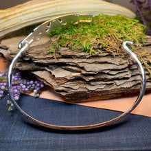 Load image into Gallery viewer, Three Norns Bracelet, Celtic Jewelry, Scotland Jewelry, Swans Jewelry, Viking Jewelry, Girlfriend Gift, Wife Gift, Nordic Jewelry