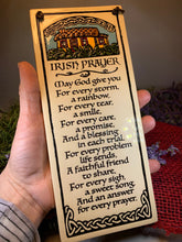 Load image into Gallery viewer, Irish Blessing Wall Art, Ireland Gift, Ceramic Wall Plaque, New Home Gift, Mother's Day Gift, Wedding Gift, Irish Decor, Religious Gift