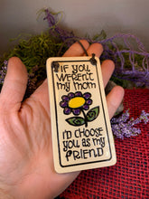 Load image into Gallery viewer, Mom Friendship Wall Art, Mother Gift, Ceramic Wall Plaque, Birthday Gift, Mother's Day Gift, Friend Gift, Gift from Daughter, Gift from Son