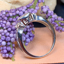 Load image into Gallery viewer, Moonstone Ring, Promise Ring, Engagement Ring, Commitment Ring, Anniversary Gift, Boho Statement Ring, Cocktail Ring, Wife Gift, Mom Gift