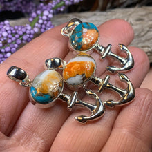 Load image into Gallery viewer, Anchor Necklace, Nautical Jewelry, Christian Jewelry, Hope Necklace, Retirement Gift, Survivor Gift, Celtic Jewelry, Ship Jewelry