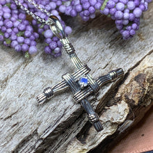 Load image into Gallery viewer, Saint Bridget's Cross, Irish Cross Pendant, Celtic Cross Jewelry, Irish Jewelry, Ireland Gift, First Communion Gift, Confirmation Gift