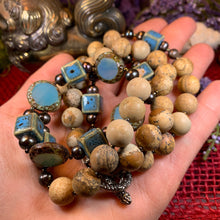 Load image into Gallery viewer, Wild Atlantic Way Necklace, Gemstone Jewelry, Boho Statement Necklace, Teacher Gift, Sister Gift, Girlfriend Gift, Mom Gift, Wife Gift