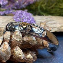 Load image into Gallery viewer, Claddagh Bracelet, Celtic Jewelry, Irish Jewelry, Bridal Jewelry, Heart Jewelry, Girlfriend Gift, Wife Gift, Anniversary Gift, Mom Gift