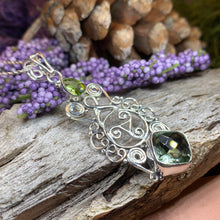 Load image into Gallery viewer, Celtic Spiral Necklace, Celtic Necklace, Irish Jewelry, Triple Spiral Jewelry, Pagan Jewelry, Druid Necklace, Wiccan Jewelry, Scotland Gift