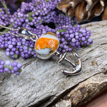 Load image into Gallery viewer, Anchor Necklace, Nautical Jewelry, Christian Jewelry, Hope Necklace, Retirement Gift, Survivor Gift, Celtic Jewelry, Ship Jewelry