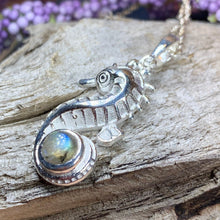 Load image into Gallery viewer, Seahorse Necklace, Surfer Jewelry, Ocean Lover Gift, Sea Animal Jewelry, Nautical Jewelry, Wife Gift, Sea Jewelry, Beach Lover Jewelry