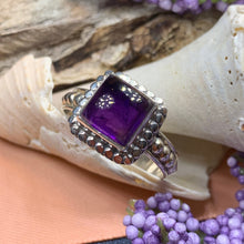 Load image into Gallery viewer, Tudor Princess Ring, Gemstone Jewelry, Statement Ring, Boho Jewelry, Celtic Jewelry, Anniversary Gift, Wiccan Jewelry, Wife Gift, Mom Gift