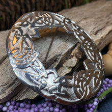 Load image into Gallery viewer, Celtic Brooch, Celtic Jewelry, Irish Jewelry, Scotland Brooch, Celtic Knot Brooch, Anniversary Gift, Celtic Knot Pin, Ireland Gift, Norse