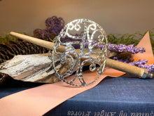 Load image into Gallery viewer, Tree of Life Hair Slide, Celtic Hair Barrette, Hair Jewelry, Shawl Pin, Celtic Tree, Celtic Barrette, Mom Gift, Friendship Gift