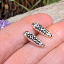 Load image into Gallery viewer, Irish Dance Shoe Earrings, Irish Dance Gift, Celtic Jewelry, Dance Jewelry, Ghillies Jewelry, Soft Shoe, Irish Jewelry, Irish Dancer Gift