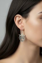 Load image into Gallery viewer, Luckenbooth Earrings, Scotland Jewelry, Scottish Jewelry, Bridal Jewelry, Girlfriend Gift, Wife Gift, Celtic Knot Jewelry, Heart Jewelry