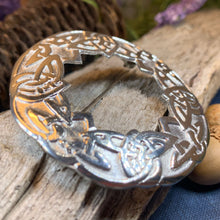 Load image into Gallery viewer, Celtic Brooch, Celtic Jewelry, Irish Jewelry, Scotland Brooch, Celtic Knot Brooch, Anniversary Gift, Celtic Knot Pin, Ireland Gift, Norse
