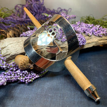 Load image into Gallery viewer, Claddagh Hair Slide, Celtic Barrette, Irish Jewelry, Claddagh Hair Clip, Celtic Bun Holder, Celtic Knot Clip, Shawl Pin, Irish Dance Gift