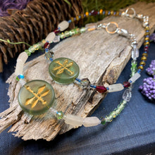 Load image into Gallery viewer, Dragonfly Ankle Bracelet, Crystal Ankle Bracelet, Crystal Anklet, Summer Jewelry, Beach Jewelry, Swarovski Crystal Bracelet, Boho Anklet