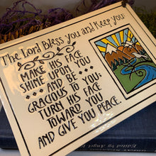 Load image into Gallery viewer, Irish Blessing Wall Art, Ireland Gift, Ceramic Wall Plaque, New Home Gift, Mother's Day Gift, Wedding Gift, Irish Decor, Religious Prayer