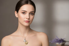 Load image into Gallery viewer, Phoenix Necklace, Celtic Jewelry, Bird Pendant, Firebird Jewelry, Inspirational Gift, Pagan Jewelry, Viking Jewelry, Silver Gothic Jewelry