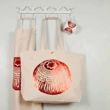 Load image into Gallery viewer, Tunnock's Tea Cake Tote Bag, Scotland Gift, Scottish Tote Bag, Scotland Food, Mom Gift, Sister Gift, Ladies Tote Bag, Reusable Shopping Bag