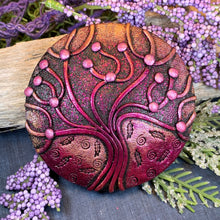 Load image into Gallery viewer, Tree of Life Brooch, Scotland Jewelry, Celtic Brooch, Scarf Pin, Tree Jewelry, Nature Jewelry, Family Jewelry, Teacher Gift, Mom Gift