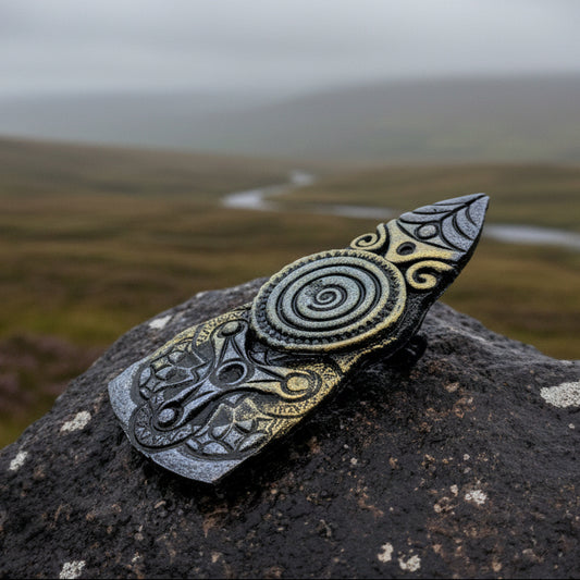 Viking Brooch, Norse Warrior Gift, Scotland Jewelry, Scotland Pin, Pagan Brooch, Celtic Pin, Scottish Gift, Mom Gift, Celtic Jewelry
