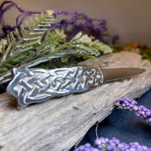 Load image into Gallery viewer, Celtic Kilt Pin, Scottish Jewelry, Scotland Kilt Pin, Tartan Pin, Anniversary Gift, Bagpiper Gift, Scotland Pin, Viking Jewelry, Tartan Pin