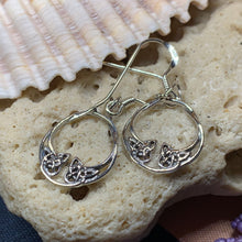 Load image into Gallery viewer, Celtic Knot Celtic Earrings, Celtic Jewelry, Petite Irish Earrings, Mom Gift, Sister Knot, Celtic Knot, Scottish Jewelry, Norse Jewelry