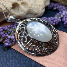 Load image into Gallery viewer, Celtic Knot Necklace, Celtic Jewelry, Irish Jewelry, Norse Jewelry, Viking Jewelry, Anniversary Gift, Nature Jewelry, Graduation Gift