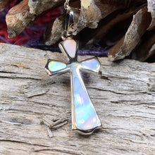 Load image into Gallery viewer, Celtic Cross Necklace, Irish Jewelry, Religious Gift, Anniversary Gift, Silver Cross, First Communion Gift, Baptism Cross, Confirmation Gift