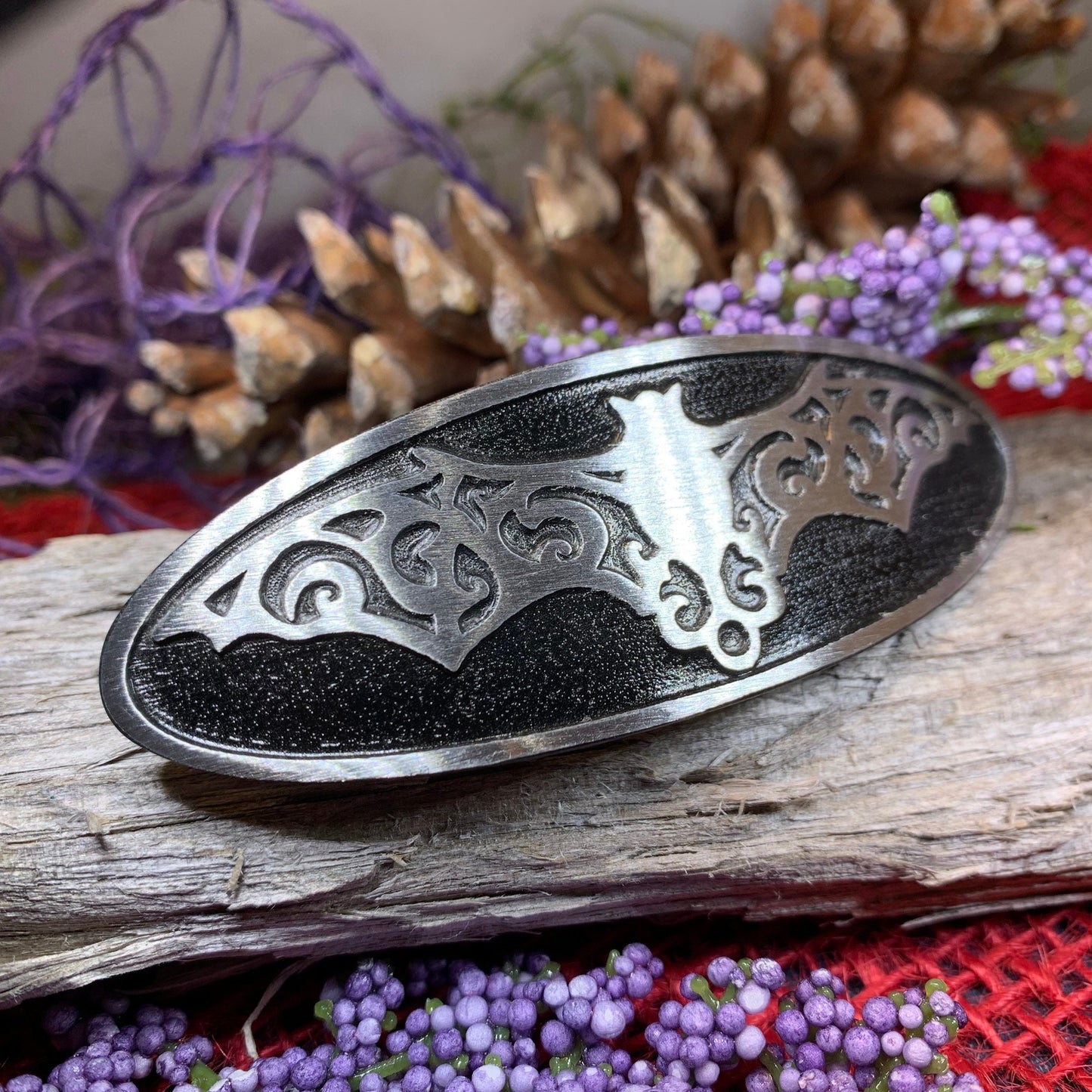 Gothic Bat Hair Clip — view 9