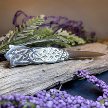Load image into Gallery viewer, Celtic Kilt Pin, Scottish Jewelry, Scotland Kilt Pin, Tartan Pin, Anniversary Gift, Bagpiper Gift, Scotland Pin, Viking Jewelry, Tartan Pin