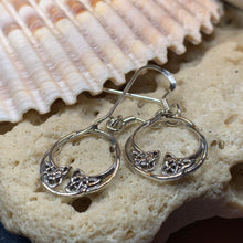 Load image into Gallery viewer, Celtic Knot Celtic Earrings, Celtic Jewelry, Petite Irish Earrings, Mom Gift, Sister Knot, Celtic Knot, Scottish Jewelry, Norse Jewelry
