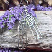 Load image into Gallery viewer, Tree of Life Earrings, Celtic Jewelry, Norse Jewelry, Irish Jewelry, Yoga Jewelry, Anniversary Gift, Friendship Gift, Graduation Gift