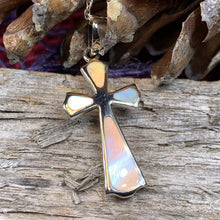 Load image into Gallery viewer, Celtic Cross Necklace, Irish Jewelry, Religious Gift, Anniversary Gift, Girl's First Communion Gift, Baptism Cross, Confirmation Gift