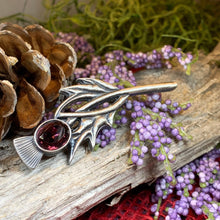 Load image into Gallery viewer, Thistle Pin, Celtic Jewelry, Scottish Jewelry, Mom Gift, Graduation Gift, Scotland Gift, Ladies Scotland Jewelry, Celtic Brooch, Wife Gift