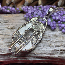 Load image into Gallery viewer, Mackintosh Necklace, Scottish Jewelry, Art Deco Pendant, Celtic Jewelry, Glasgow Pendant, Anniversary Gift, Scotland Necklace, Wife Gift