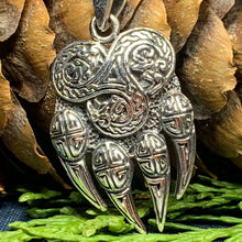Load image into Gallery viewer, Bear Claw Necklace, Bear Jewelry, Celtic Jewelry, Animal Jewelry, Viking Jewelry, Norse Jewelry, Wiccan Jewelry, Pagan Jewelry, Wolf Paw