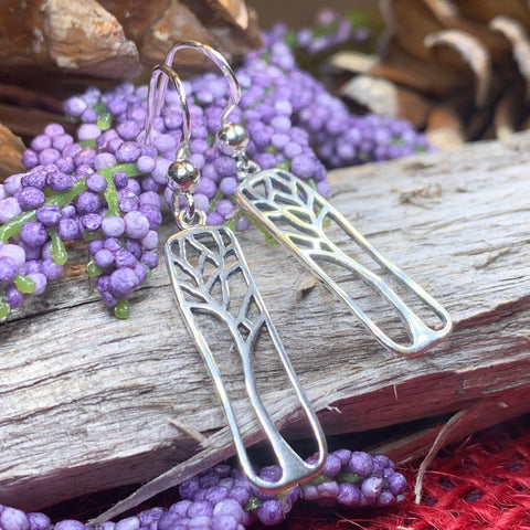 Load image into Gallery viewer, Tree of Life Earrings, Celtic Jewelry, Norse Jewelry, Irish Jewelry, Yoga Jewelry, Anniversary Gift, Friendship Gift, Graduation Gift
