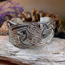 Load image into Gallery viewer, Celtic Knot Bracelet, Celtic Jewelry, Bangle Bracelet, Scotland Jewelry, Ireland Jewelry, Wife Gift, Girlfriend Gift, Viking Jewelry