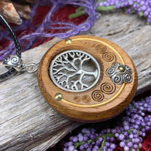 Load image into Gallery viewer, Tree of Life Necklace, Celtic Necklace, Irish Jewelry, Norse Jewelry, Scotland Jewelry, Anniversary Gift, Boho Jewelry, Mom Gift, Wife Gift