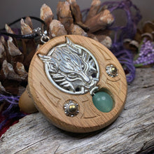 Load image into Gallery viewer, Wolf Necklace, Celtic Necklace, Irish Jewelry, Norse Jewelry, Scotland Jewelry, Anniversary Gift, Boho Jewelry, Fantasy Jewelry, Viking Gift