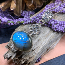 Load image into Gallery viewer, Celtic Necklace, Love Knot Pendant, Celtic Knot Jewelry, Irish Jewelry, Anniversary Gift, Scottish Jewelry, Pagan Necklace, Wife Gift