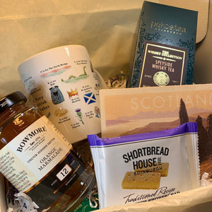 Scotland Gift Box, Scottish Gift, Highland Tea Gift, Scottish Mug, Outlander Gift, New Home Gift, Get Well Gift, Thank You Gift, Mom Gift