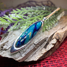 Load image into Gallery viewer, Scottish Highlands Necklace, Heather Gem, Scotland Jewelry, Celtic Jewelry, Graduation Gift, Nature Jewelry, Wiccan Necklace, Wife Gift