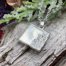 Load image into Gallery viewer, Thistle Necklace, Celtic Jewelry, Scotland Jewelry, Silver Scottish Necklace, Outlander Jewelry, Nature Necklace, Thistle Pendant, Wife Gift