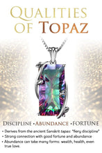 Load image into Gallery viewer, Scottish Celtic Ring, Celtic Ring, Scotland Ring, Mystic Topaz Boho Ring, Celtic Knot Jewelry, Anniversary Gift, Promise Ring, Mom Gift